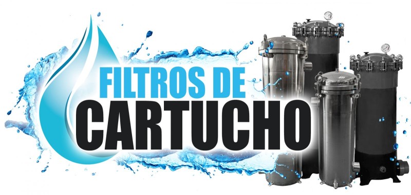Filtro de cartucho tratamiento de agua